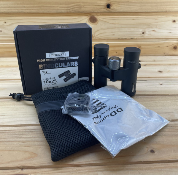 BWare DDoptics 440150011 Fernglas LUX-HR Pocket ED 10x25 V707 DD0032