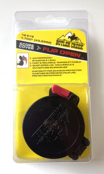 Butler Creek MO20180 Flip Open Scope Cover Okular Klappdeckel für ZF 18 EYE 43,2mm