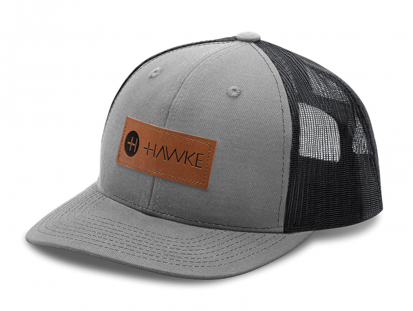 Hawke 99306 SNAPBACK CAP (TRUCKER STYLE) BLACK/GREY
