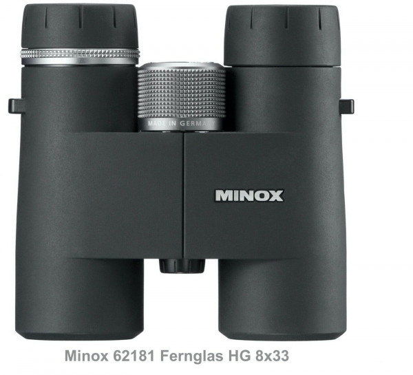 Minox 62181 Fernglas HG 8x33 BR Made in Germany Pirschjagd und Outdooraktivität