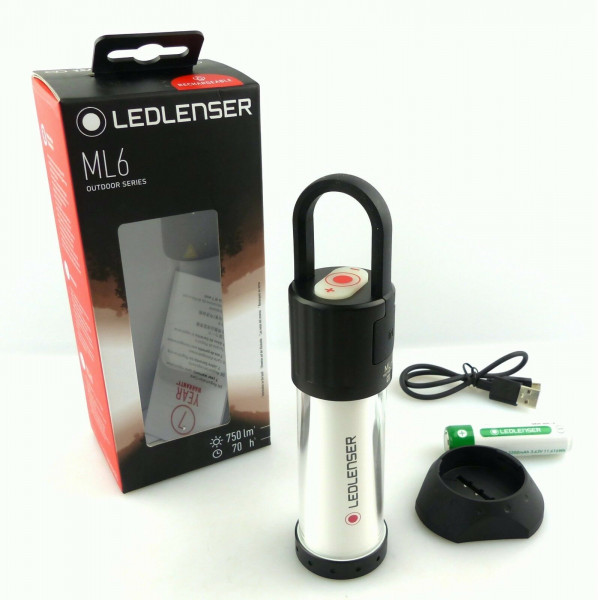 Ledlenser 500929 ML6 LED Outdoorlampe Camping Laterne 750 Lumen