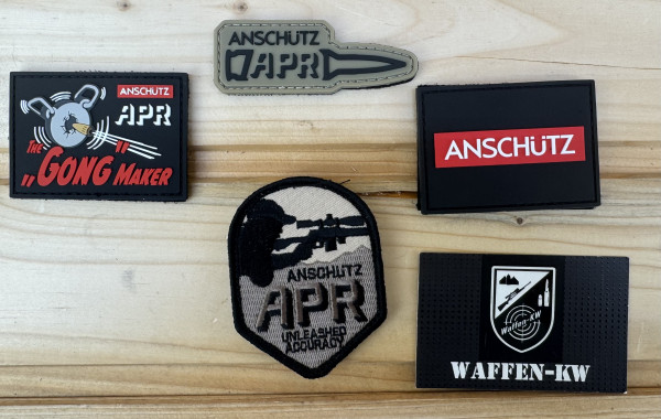 J. G. 4er Set Anschütz APR Patches U41