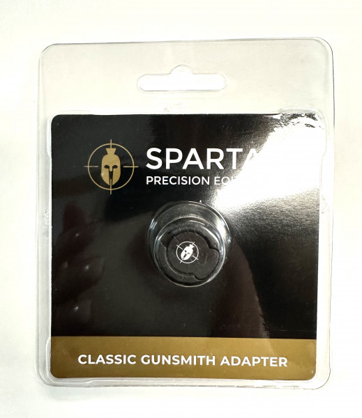 2201 Spartan klassischer Büchsenmacher Adapter inklusive Dirt Plug schwarz