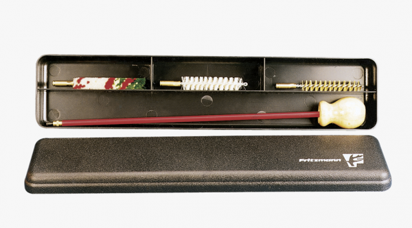 Fritzmann 33623-04 Putzzeug-Set für Kurzwaffen, in Kunststoff-Box Cal. 9mm.