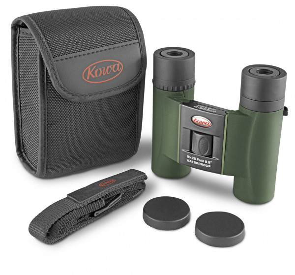 Kowa 8X25 SV II Fernglas mit Zubehör