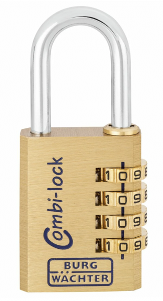 Burg Wächter Schloss & Riegel-Vorhängeschlösser Combi 80 40 M