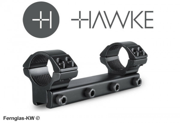 HAWKE 22104 25,4mm Ringmontage Mittel für 9-11mm Schiene Zielfernrohr-Halterung