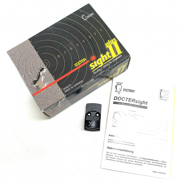 Docter sight II plus D 7,0 Rotpunkt Reflexvisier Gebraucht mit Funktion V461