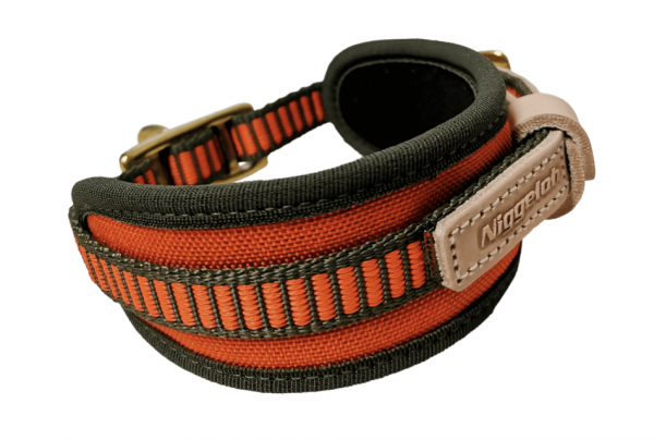 Niggeloh 011100022 Schweisshalsung Größe M Halsumfang 48-60 cm Orange Grün