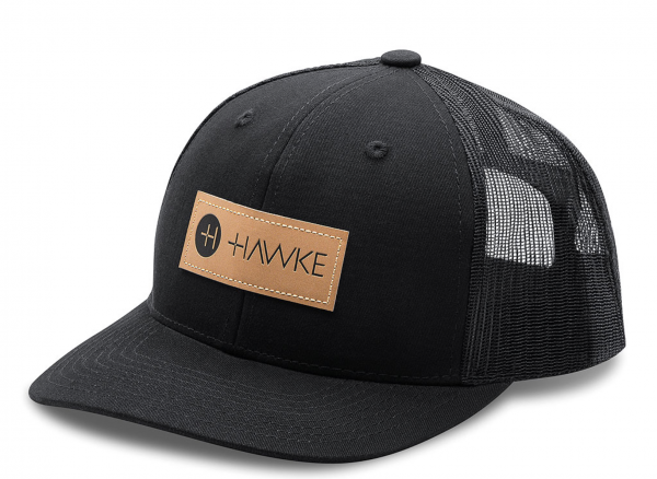 Hawke 99305 SNAPBACK CAP (TRUCKER STYLE) BLACK