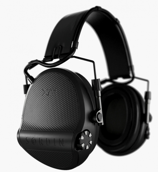 Sordin Supreme X2 Elektronischer Gehörschutz Kopfbügel Headband Leather Gel schwarz