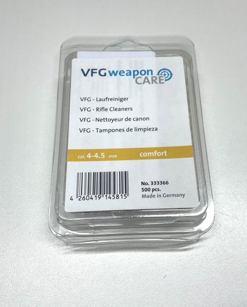 VFG 333366 Filz Laufreiniger 4 mm-4,5 mm Comfort Großpackung 500 Stück