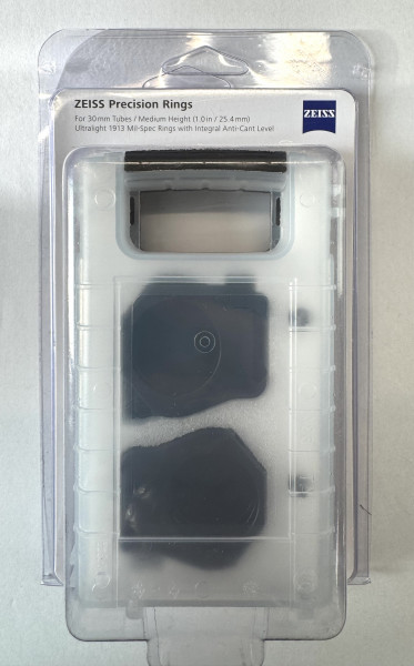 Zeiss Precision Rings Montageringe 30mm MEDIUM 1,0" / 25,4mm