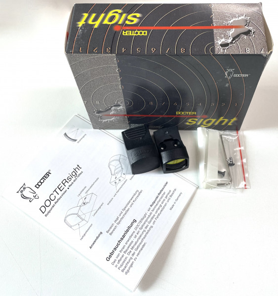 Docter sight 3.5 MOA Rotpunkt Reflexvisier 55701 Gebraucht mit Funktion V463