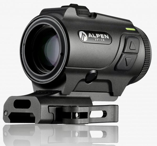 ALPEN OPTICS ALP71324LT Rotpunktvisier Nevada LT Prism 3x24 Mit ballistischem Absehen, 3 MOA