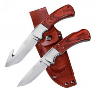 Messer Set 2 teilig mit Pakkaholz 176950 Messer Set 2 teilig mit Pakkaholz 176950