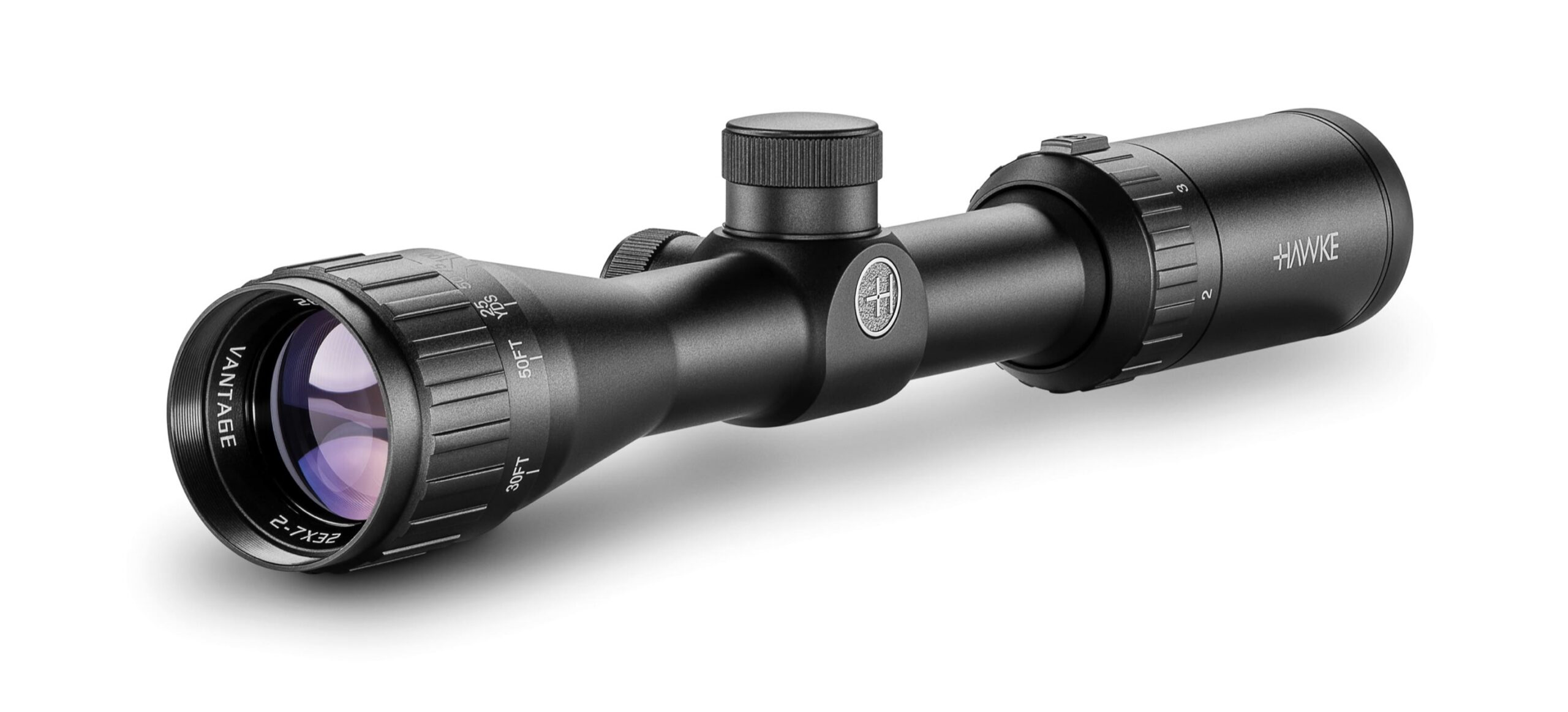 HAWKE 14111 Zielfernrohr VANTAGE 2-7x32 AO MIL DOT Absehen Wasserdicht