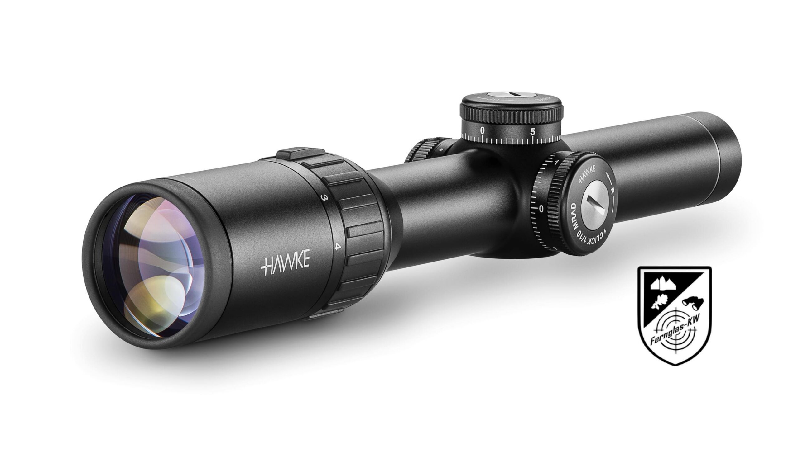 HAWKE 16301 Jagd Zielfernrohr ENDURANCE 30 WA 1-4x24 Tactical DOT Leuchtabsehen