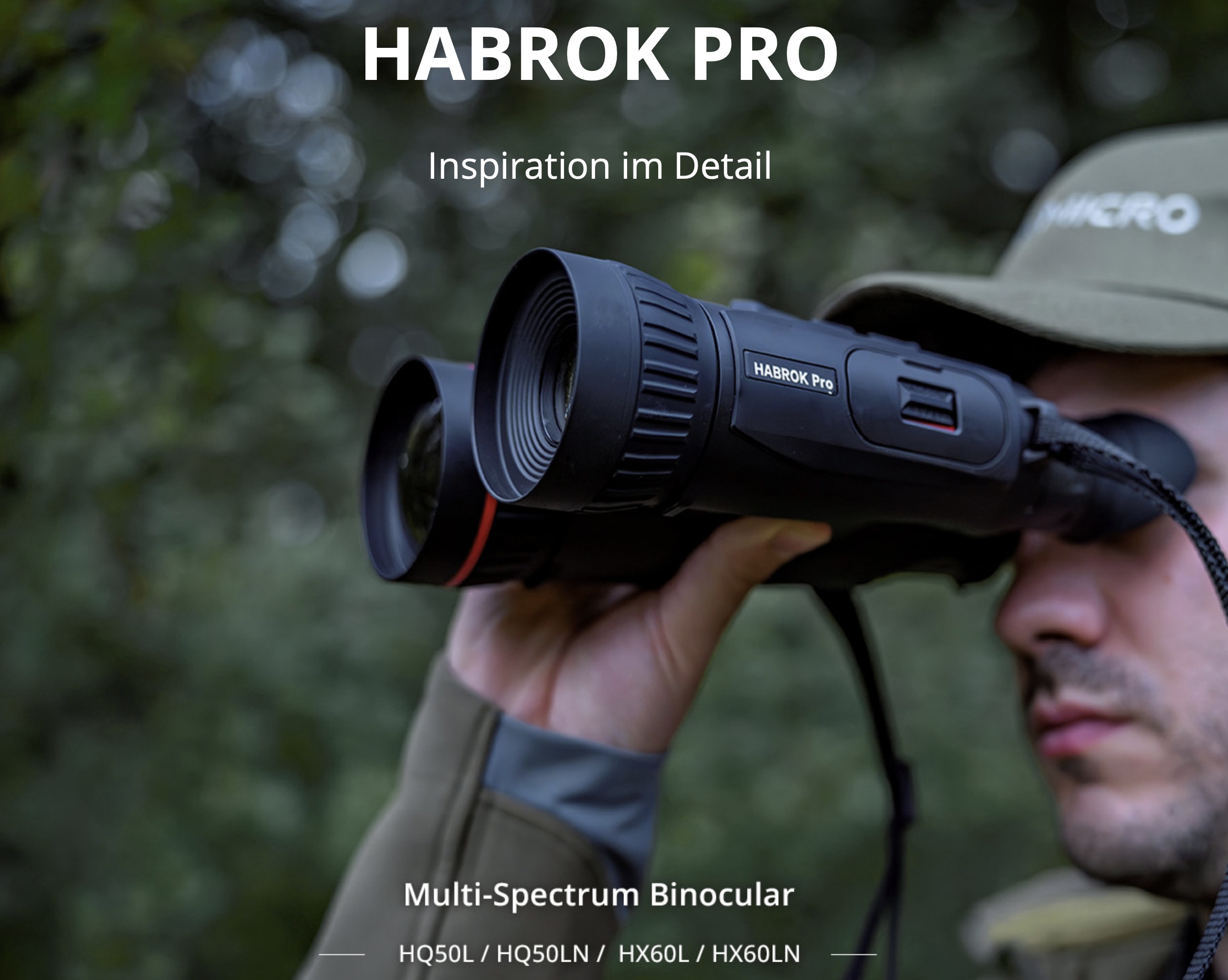 Hikmicro Binocular Habrok Pro HQ50LN Wärmebild Nachtsicht Digitalkamera 1920 × 1080 OLED