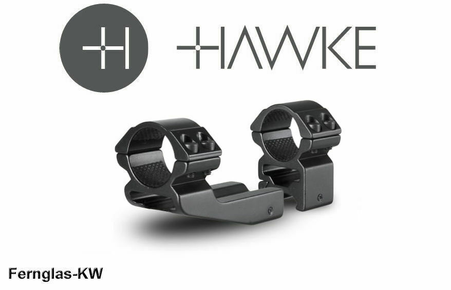 HAWKE 22125 Ringmontage 25,4 mm Weaver Hoch 2 Zoll Versatzgröße