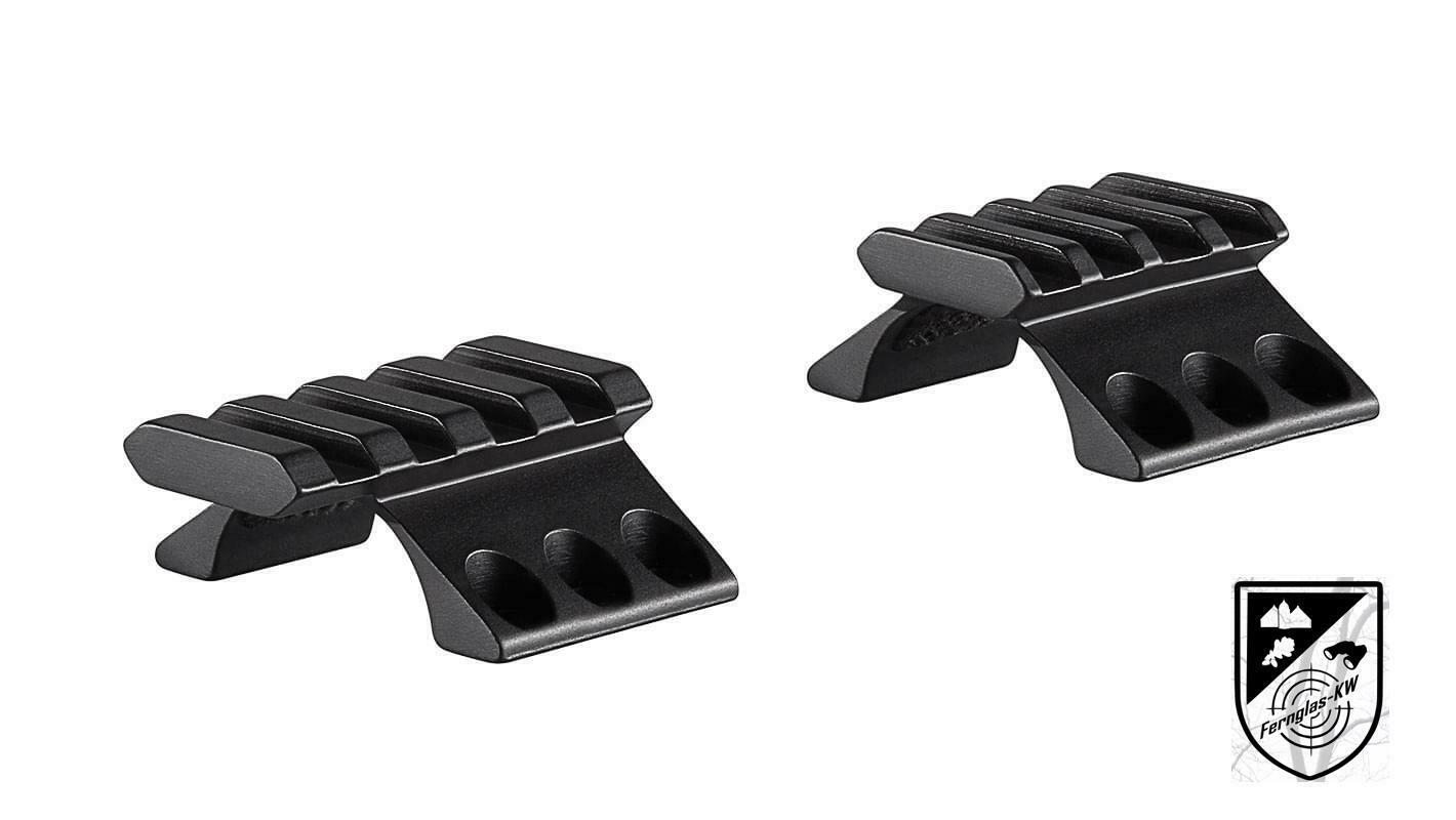 Hawke 22153 Ring Caps 1 Zoll Triple Screw 2 Stück Ringgrößeaufsätze