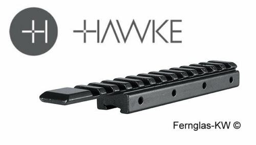 HAWKE 22401 Adapterschiene 11MM AIRGUN / 3/8" RIFLE TO WEAVER / PICATINN 1 Stück