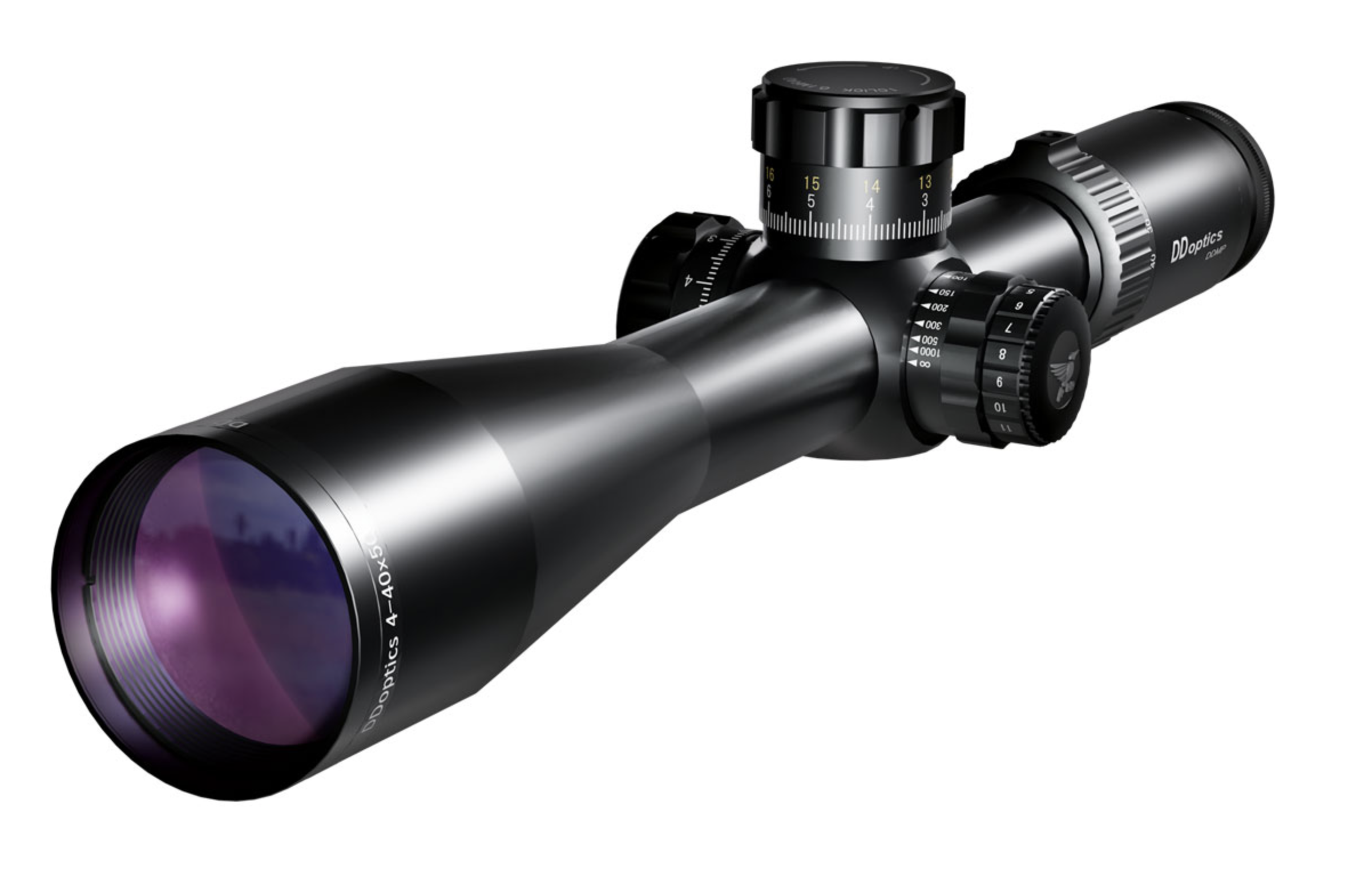 DDoptics 442511141 Zielfernrohr DDMP V10 4-40x50 Sportschießen 1/8 MOA tac-A