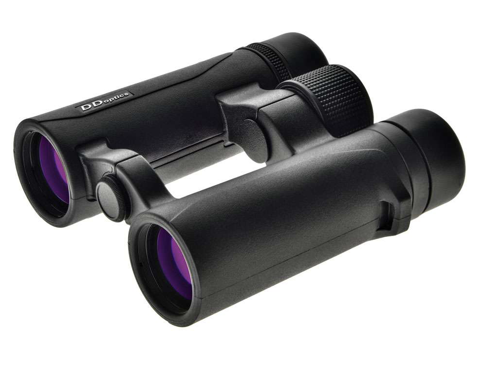 DDoptics Ultralight 10x34 Fernglas mit Tragetasche und Trageriemen zum Wandern 440120002