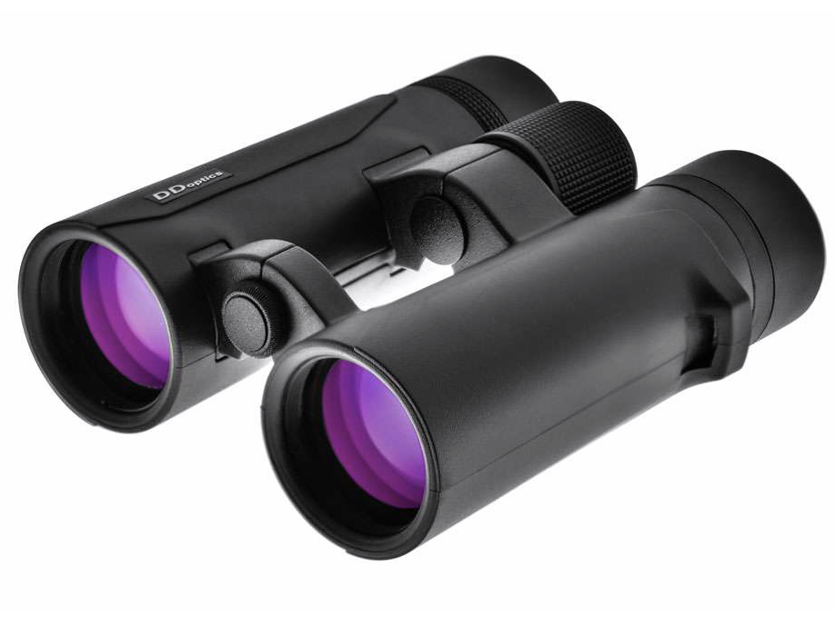 DDoptics 440120004 Fernglas Ultralight 10x42 inklusive Zubehör Wandern Pirsch