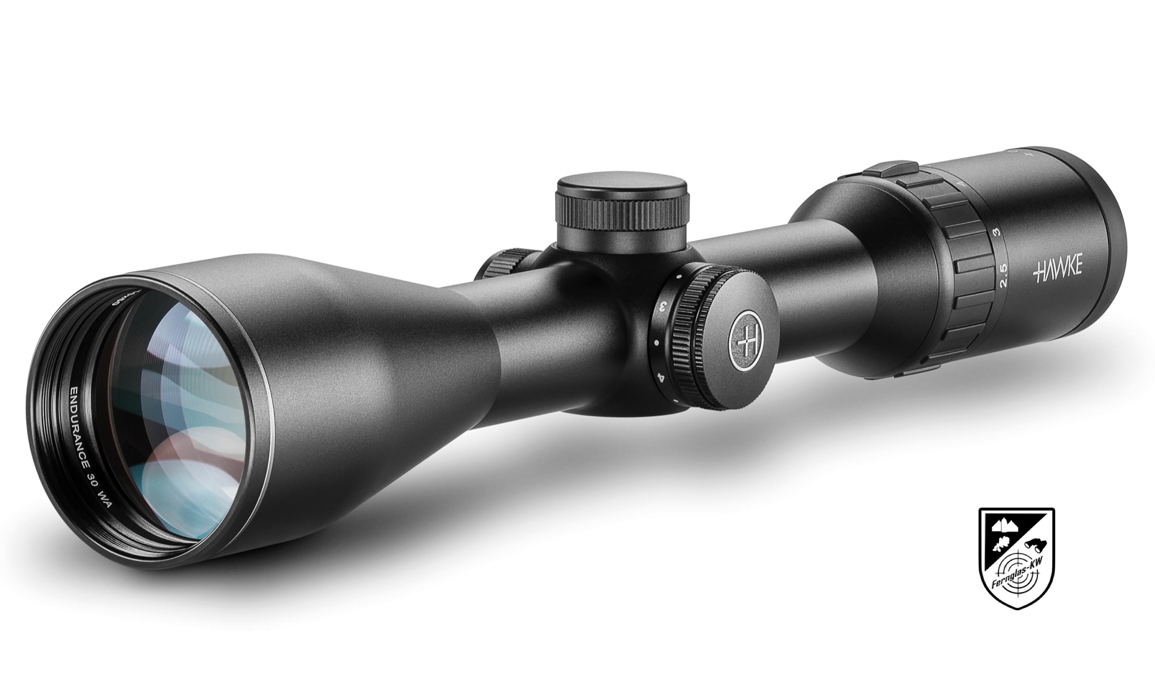 HAWKE 16320 Zielfernrohr Endurance 30 WA 2,5-10x50 LR DOT Leuchtabsehen