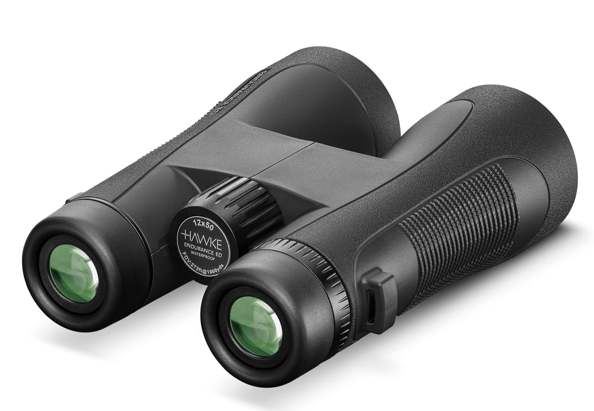 HAWKE 36210 Endurance ED Fernglas 12x50 mit Tasche und Trageriemen Black