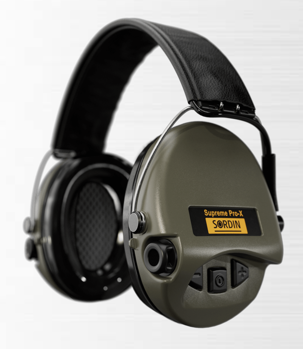 Sordin 75302-X/L-S Elektronischer Gehörschutz Grün Supreme Pro X Headband