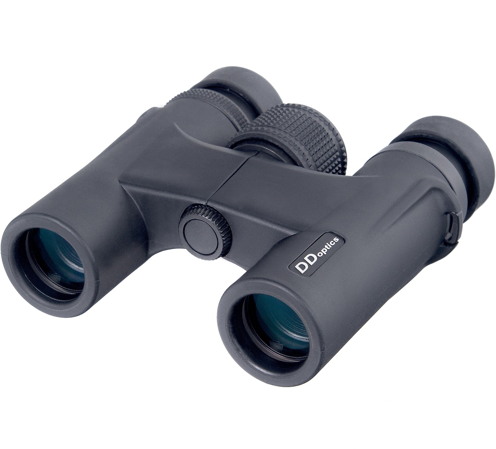 DDoptics Fernglas High Quality 10x25 schwarz mit Tasche und Trageriemen