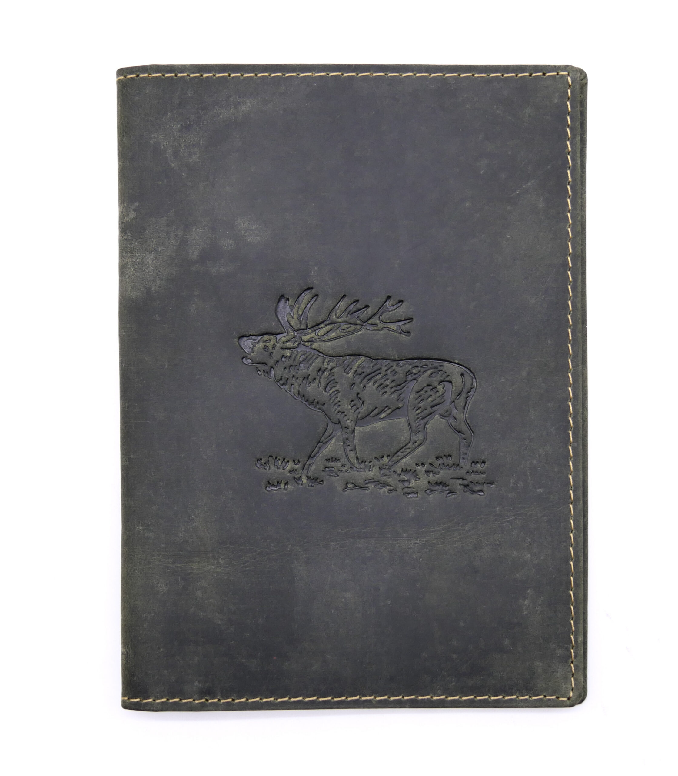 Greenburry Leder Jagdscheinmappe Ausweismappe Etui Hirsch olive 328-stag-30