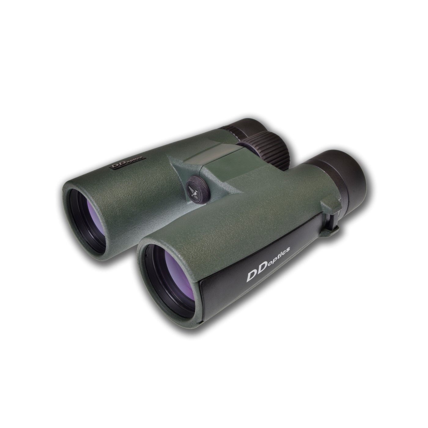 DDoptics 440120031 Fernglas Kolibri 8x42 Gen3 grün mit Tasche und Trageriemen